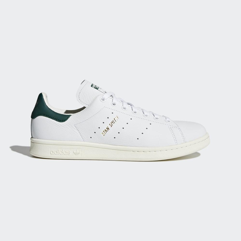 Originals Adidas Stan Smith Barbati Romania - Albi/Verzi CQ2871